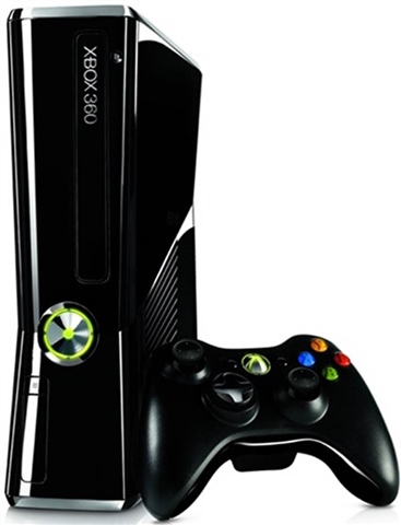 Xbox 360 E 4GB + 500 GB outlets w/Controllers and games